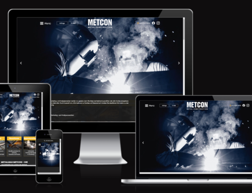 WordPress Projekt METCON – Metal Construction
