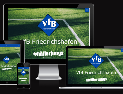 WordPress Projekt: VfB Friedrichshafen – Abt. Fußball